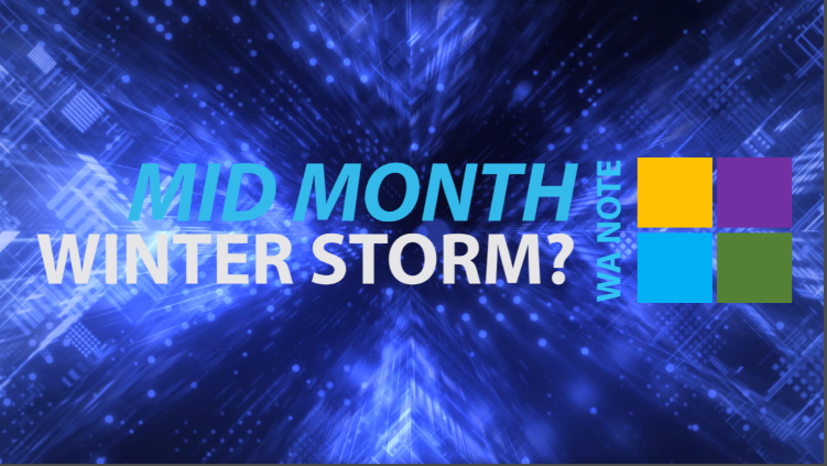 Possible Mid-Month Winter Storm?